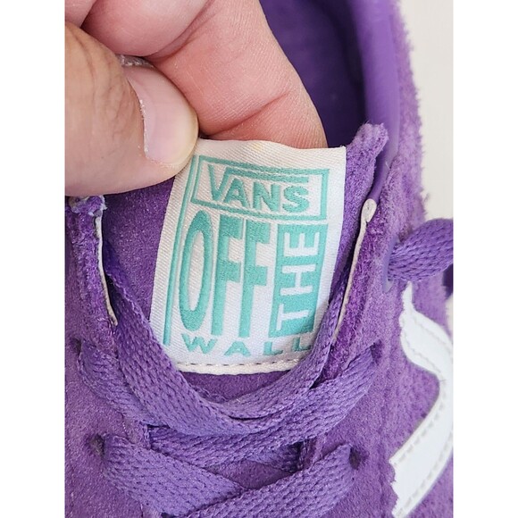 Vans Old Skool Shoes Unisex Men‎ 5 Women 6.5 Purple Suede Skate Sneakers - Picture 9 of 10